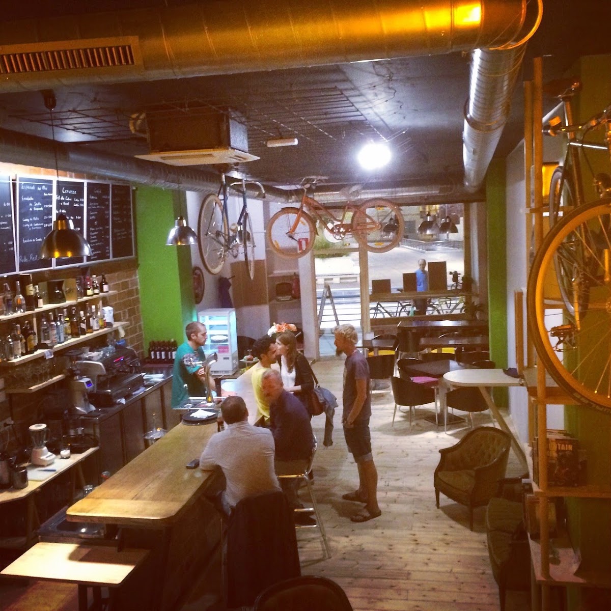 Recyclo Bike Café in Málaga