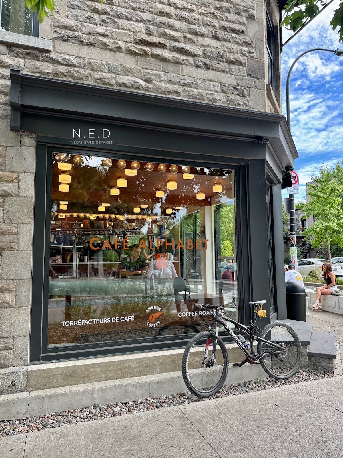Café Alphabet in Montreal