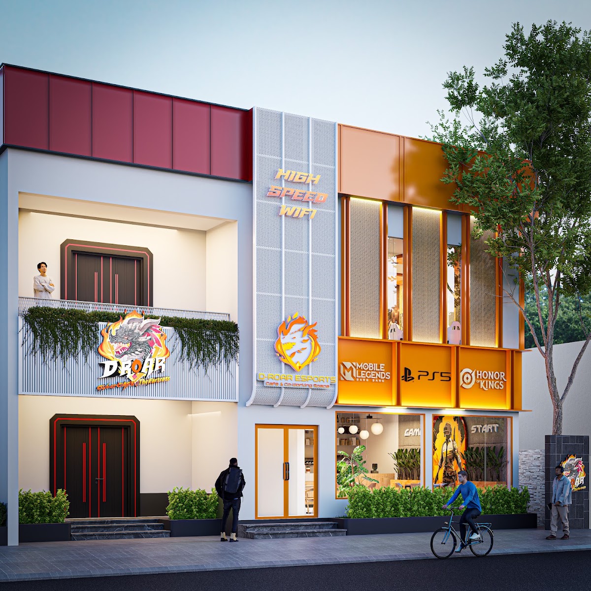 D-Roar Esports Cafe & Co-Working Space in Phnom Penh