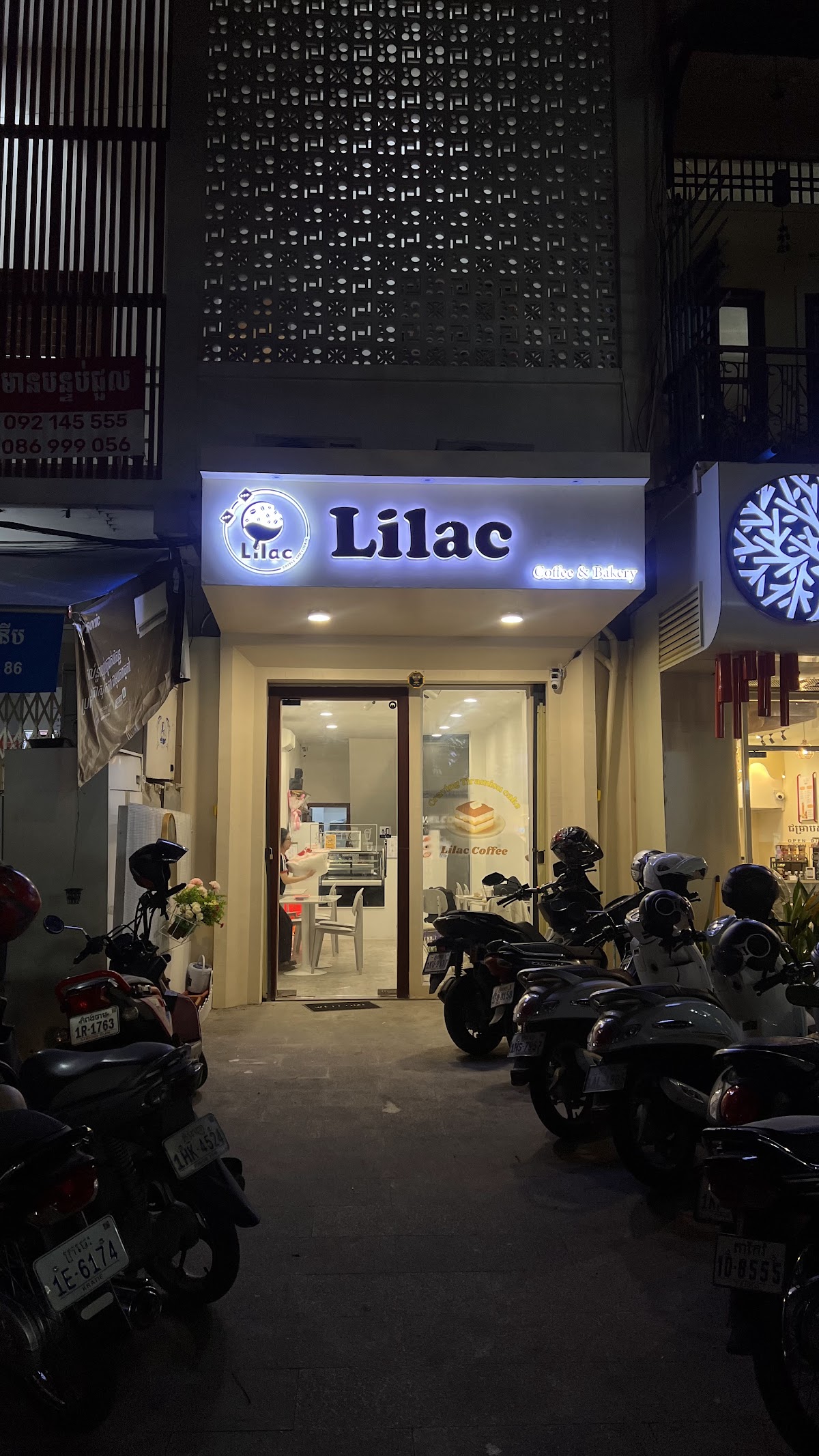 Lilac Coffee and Bakery in Phnom Penh