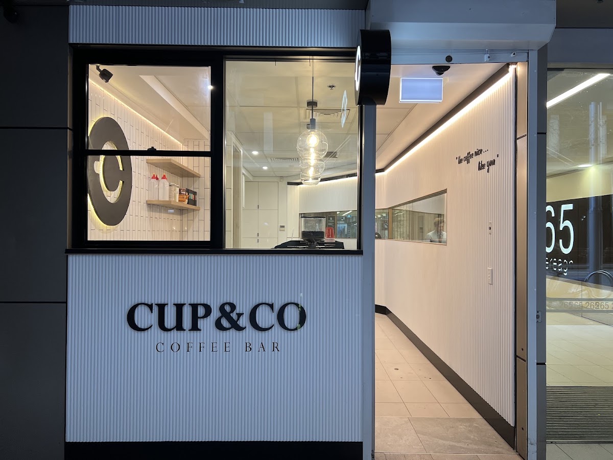 Cup & Co coffee bar in Sydney