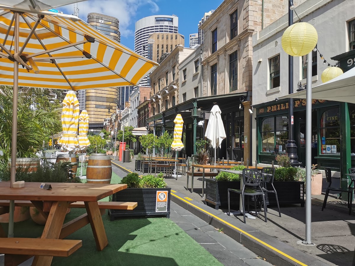 The Rocks Cafe in Sydney